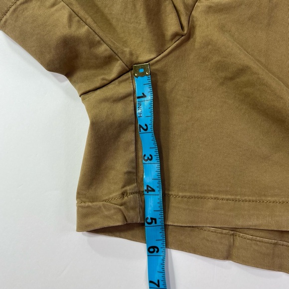 Banana Republic Authentic Chino Flat Front Short - whiskey, size 12 - Picture 11 of 12